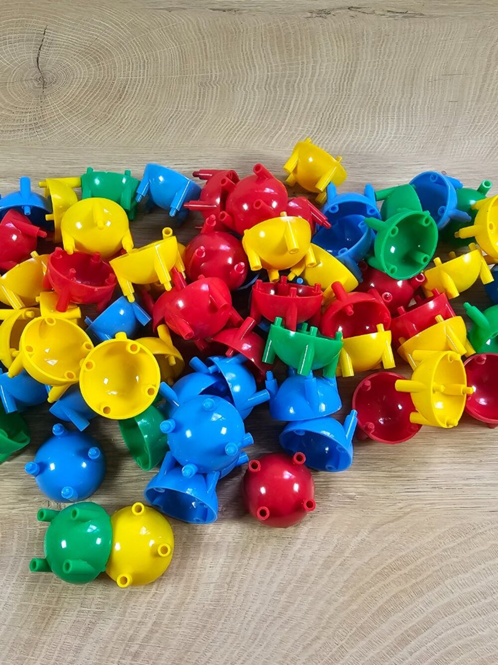 Slinky Form-A-Tions Formations Building Toy Complete 68 Pieces Vintage Ages 4-10 - Picture 7 of 10
